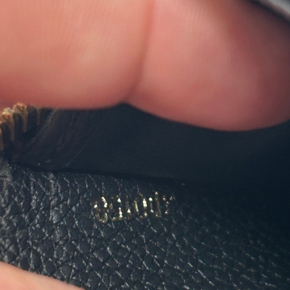 Louis Vuitton Monogram Empreinte Leather Zip Around Wallet Black #354 - Picture 5 of 13